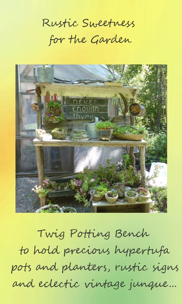 Rustic Potting Bench Plans