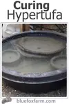 How to Cure Hypertufa correctly; give your project the best chance of surviving frost, rough handling, use and abuse; tips to properly curing your project...
