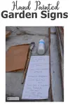 How to make Hand Painted Garden Signs with witty and whimsical sayings and quotes...