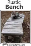 A Rustic Bench in just the right spot will be a regular stopping point in your garden; enjoy the songs of birds, buzzing bees and flitting butterflies from your twig and barnboard seat...