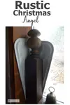 Make your own Rustic Christmas Angel to decorate your mantel for a primitive Holiday...
