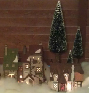 Rustic Christmas Village 