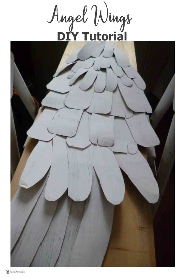 Angel Wings DIY Tutorial - how to make rustic home decor