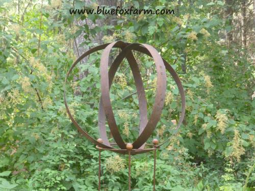 Armillary Sphere made out of barrel rings