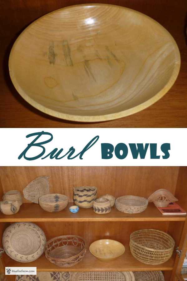 Burl Bowl from an ash tre