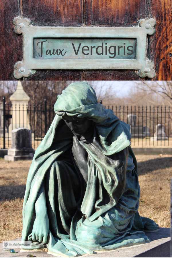 Faux Verdigris make your own patina