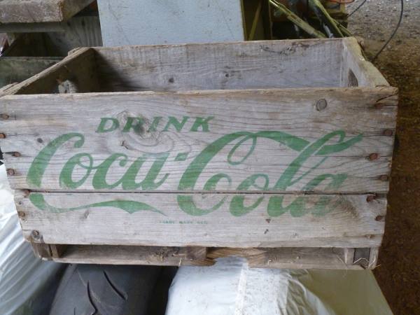 Vintage Wooden Coco Cola Crate