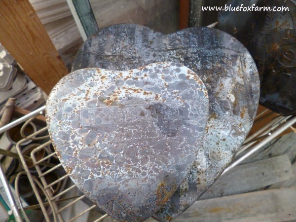 Rustic Candy Tin Hearts...