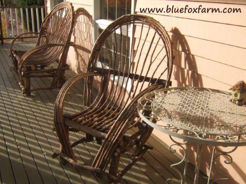 Bent Twig Furniture Make Your Own Rustic Chairs And Benches