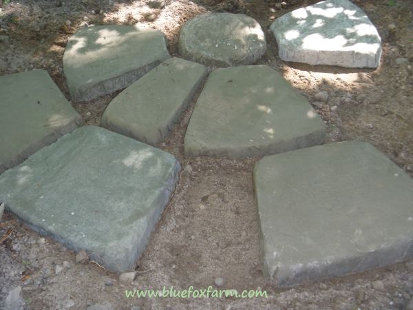 Make Your Own Soil Cement Diy Pavers, How To Lay Cement Patio Blocks