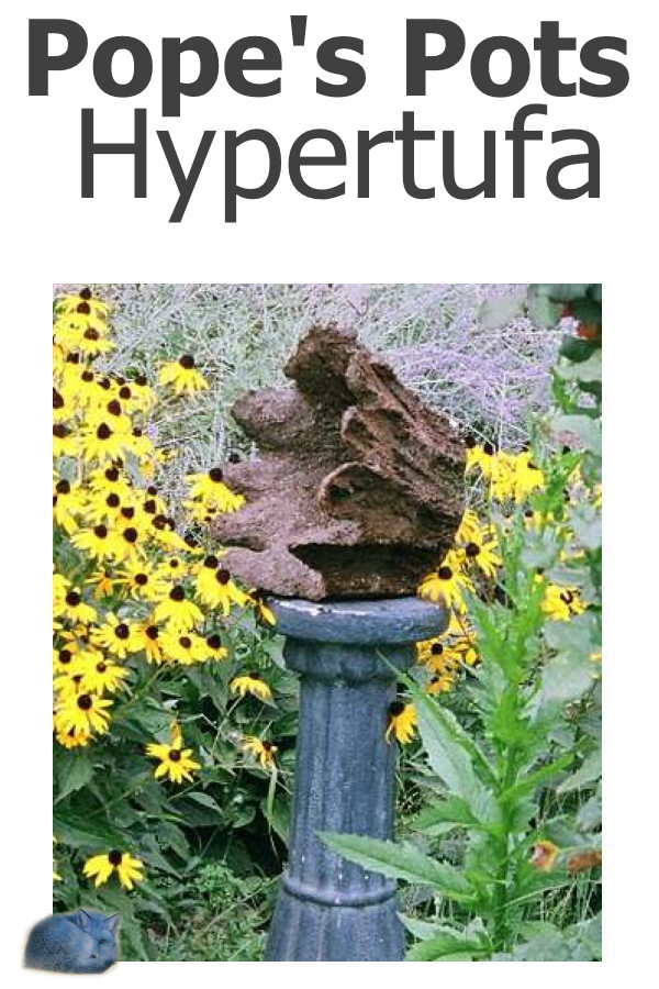 Popes Pots Hypertufa Garden Art