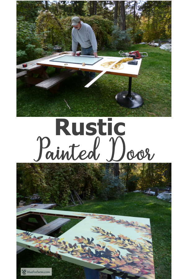 Rustic Painted Door