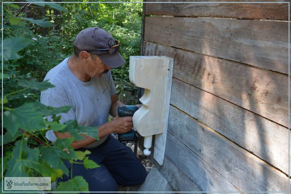 Attaching the Shabby Corbels to the Breezeway Studio