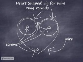 How to Make a Quick Wire Heart Shaping Jig