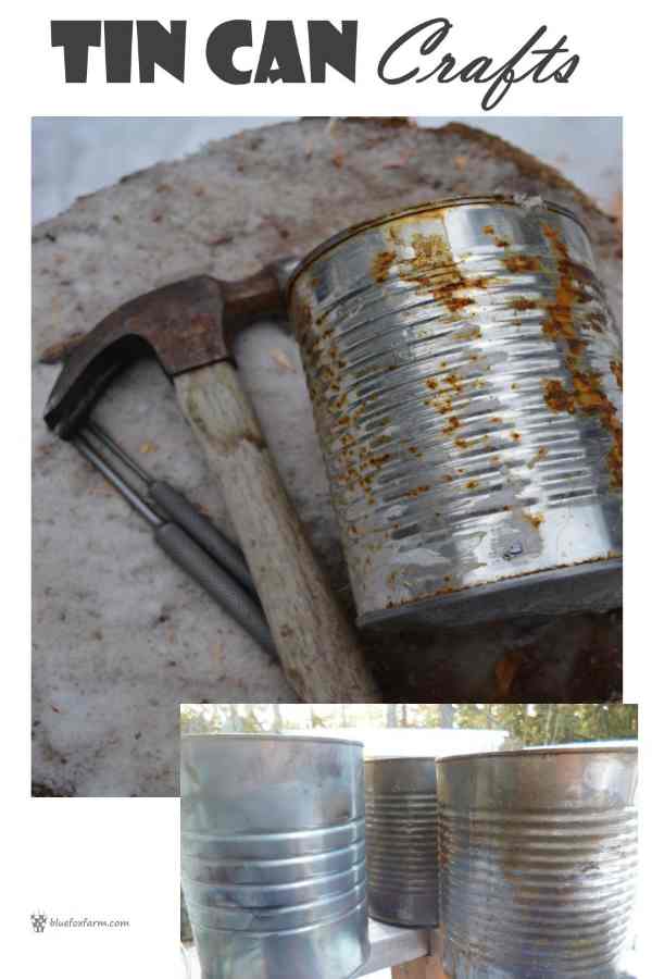 Tin Can Crafts The Epitome Of Trash, How To Make A Punched Tin Lamp Shade
