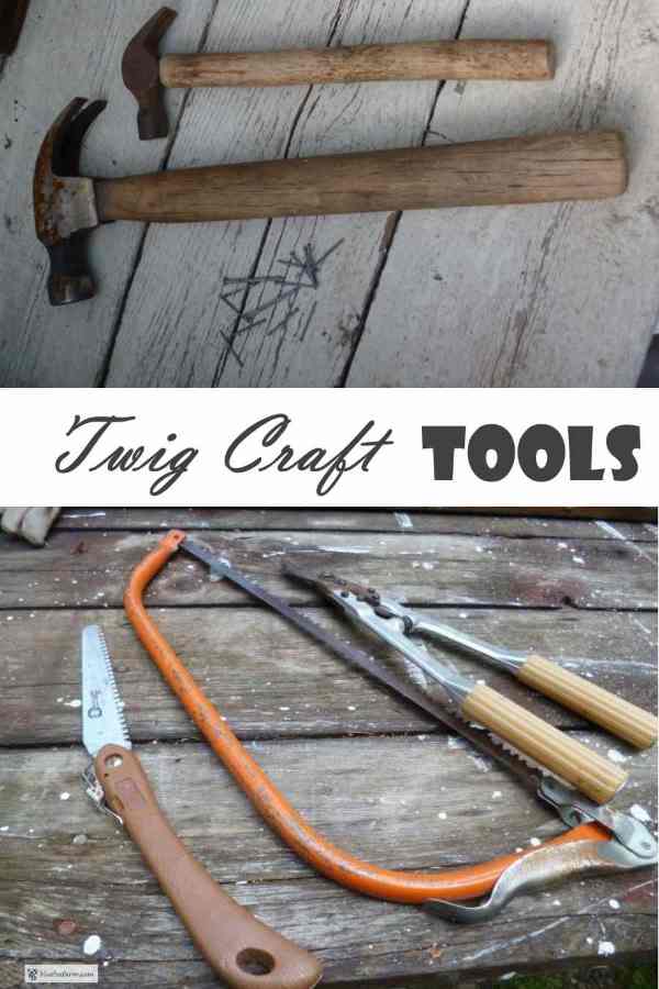 My favorite hammers for twig crafts