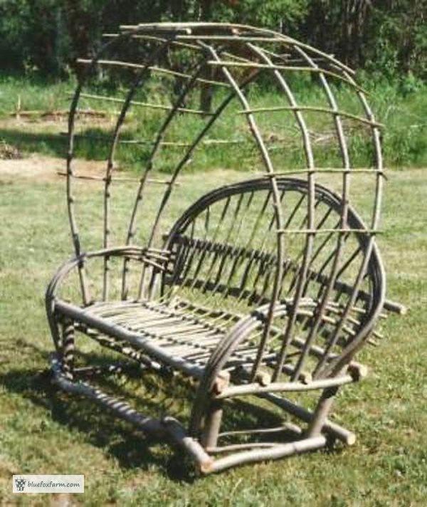 Twig Arbor Seat