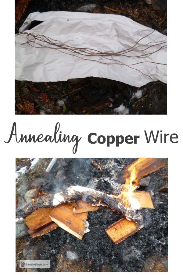 Make copper wire pliable and easy to work with...