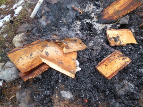 ...revealing the annealed copper wire beneath.