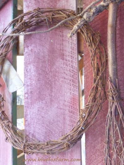 Barbed Wire Wreath