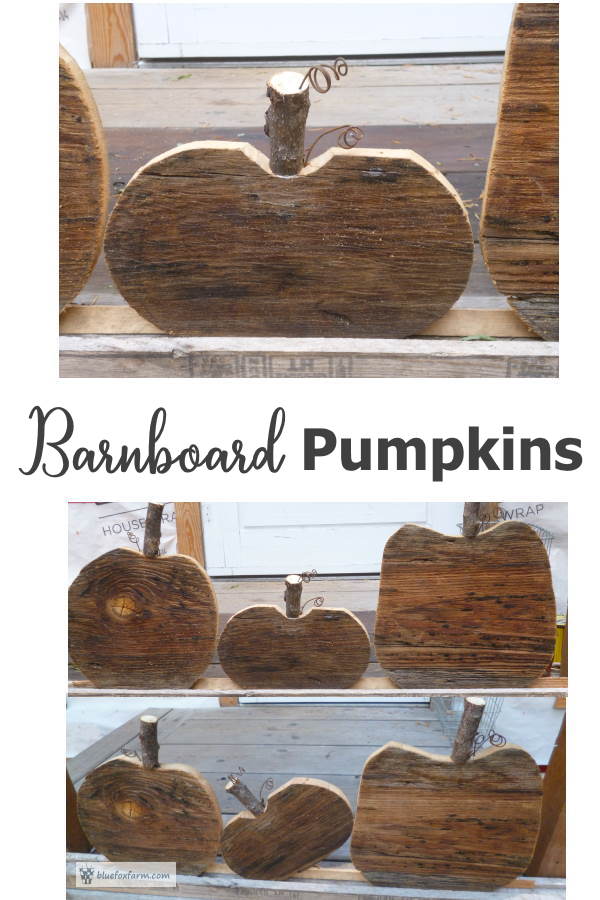 Barnboard Pumpkins