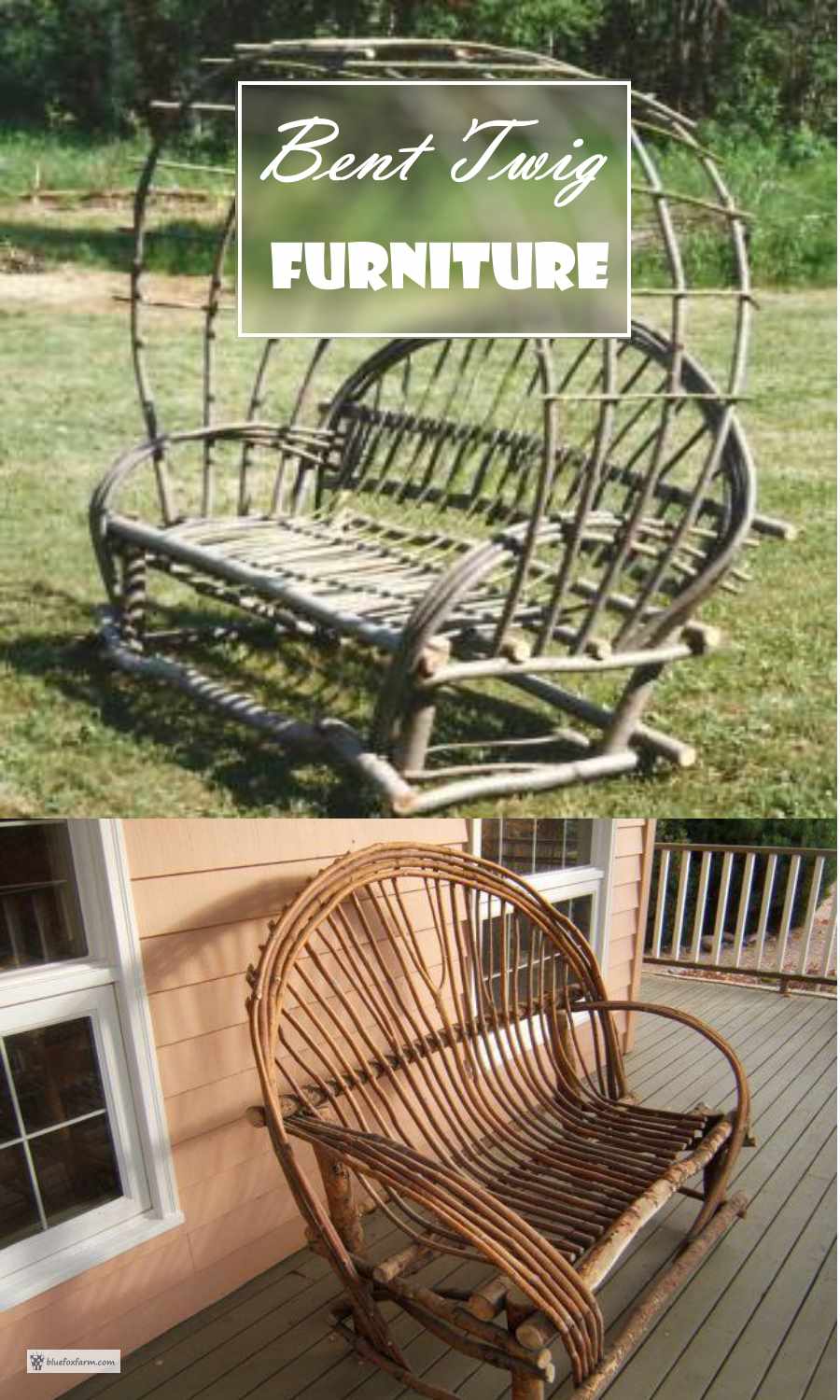 Bent Twig Furniture - classic and rustic...