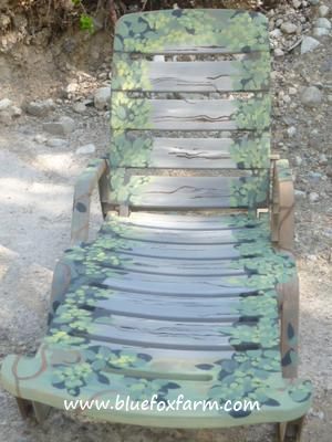 The Camouflage Chaise 
