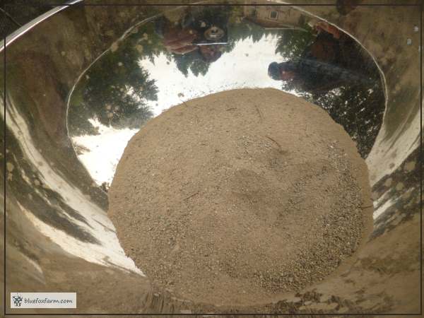Sifted sand