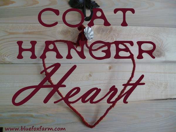 Coat Hanger Heart