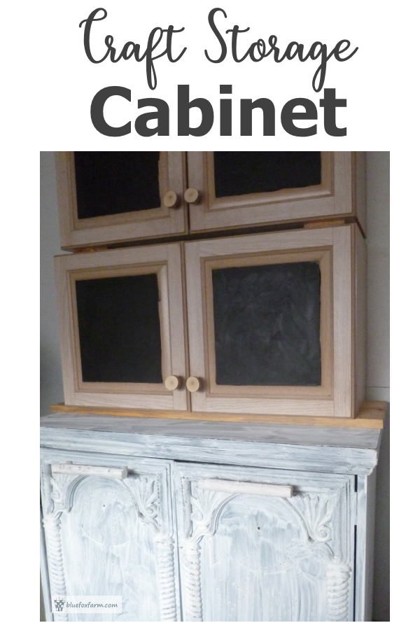 Craft Supplies Cabinet