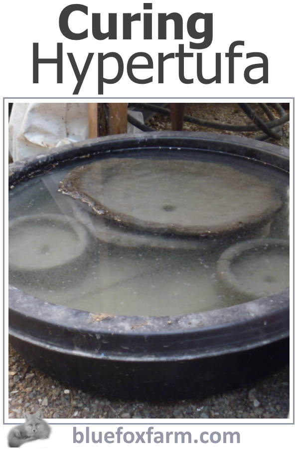 How to Cure Hypertufa correctly; give your project the best chance of surviving frost, rough handling, use and abuse; tips to properly curing your project...