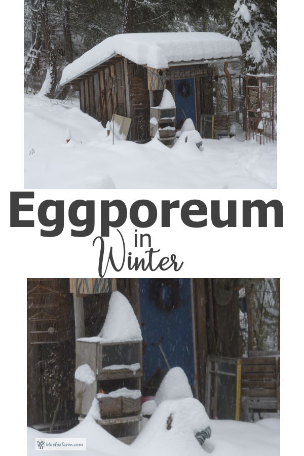 The Eggporeum in winter