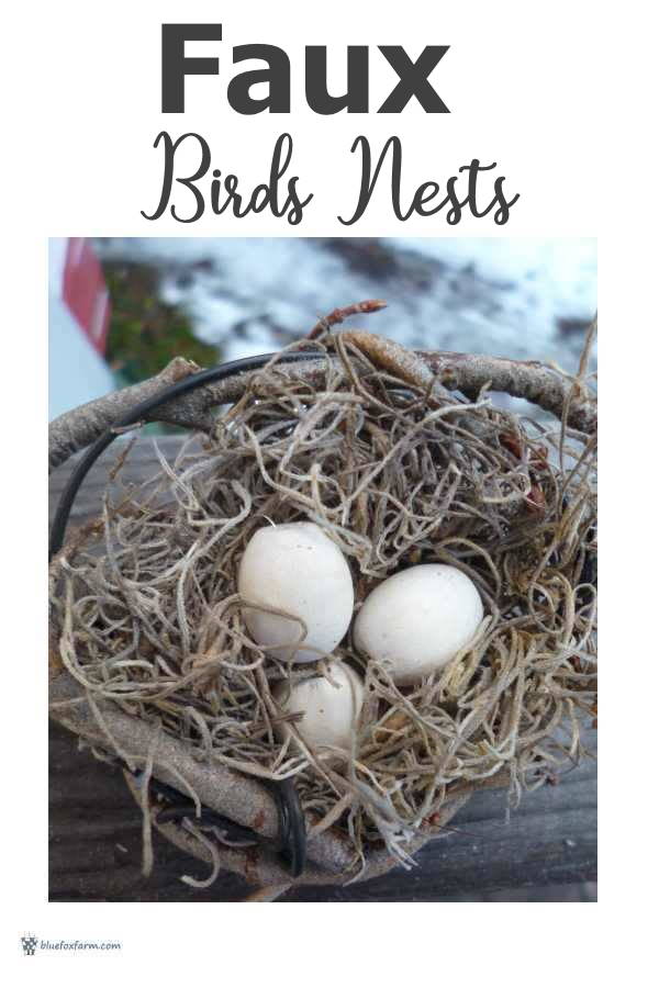 Faux Birds Nests