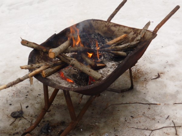 Rusty Wheelbarrow