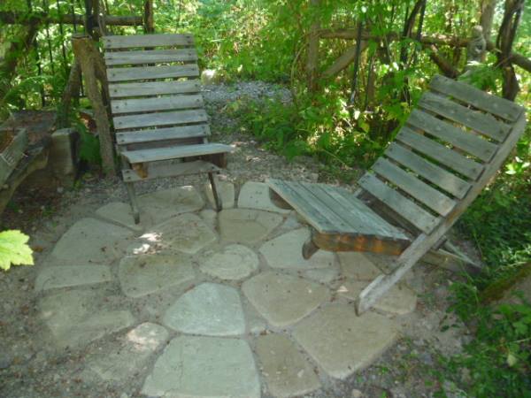 Folding Cedar Chairs