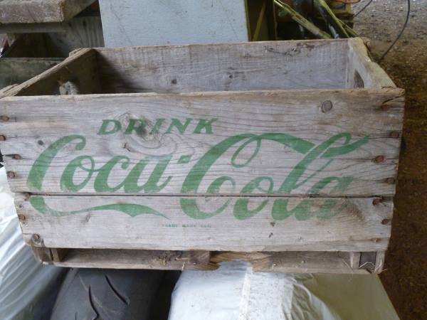 Vintage Wooden Coco Cola Crate
