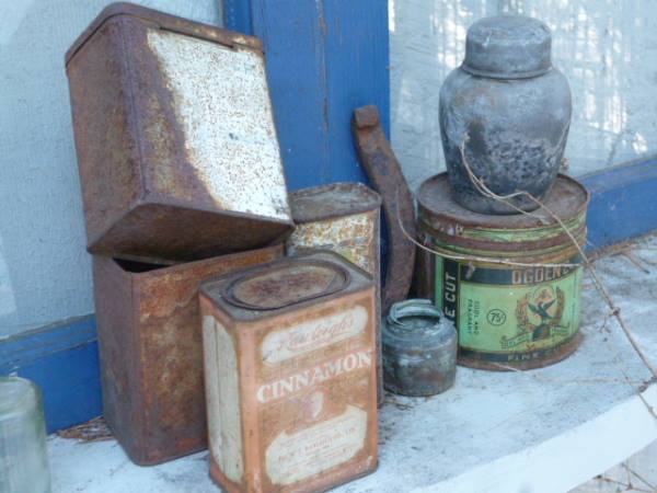 Vintage Tin Cans