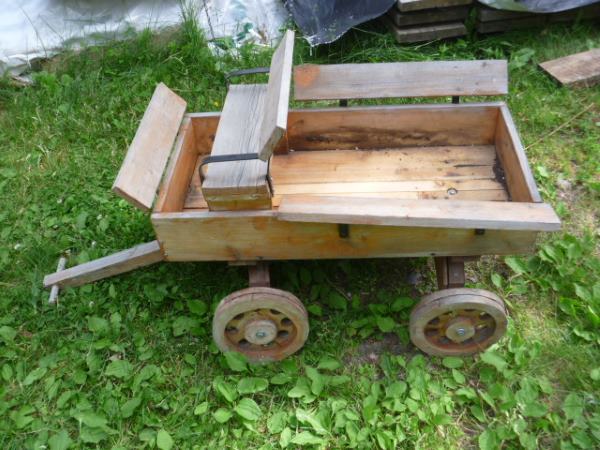 Handmade Wooden Wagon