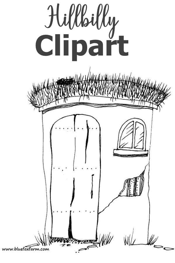Bringing the country life to your art work, blog or just for fun with Hillbilly Clipart...