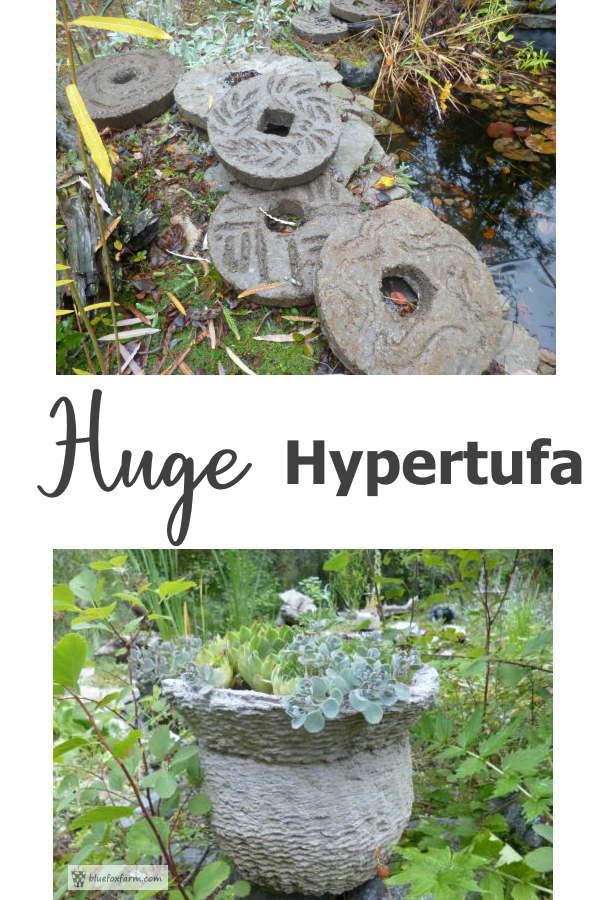 Huge Hypertufa - oversized projects