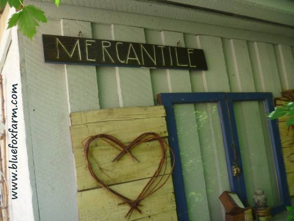 The Mercantile Power Shack is constantly undergoing some love...see more about building this on Frill Free...