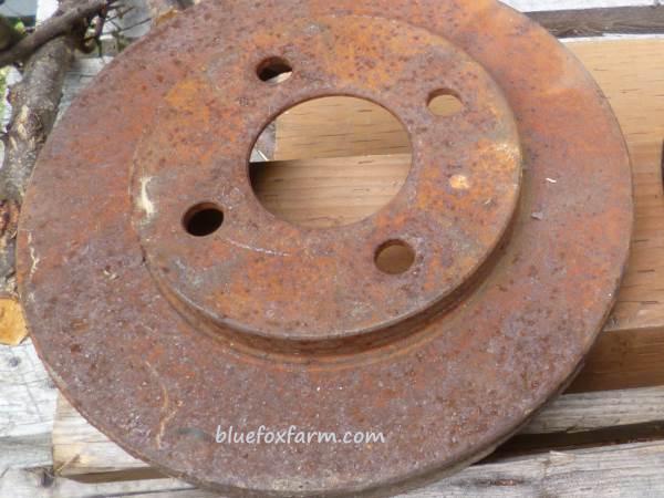 Rusty Brake Disc