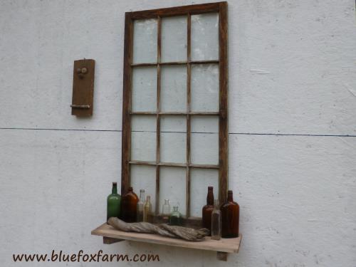 Vignettes like this are perfect for brightening up a blank shed wall...