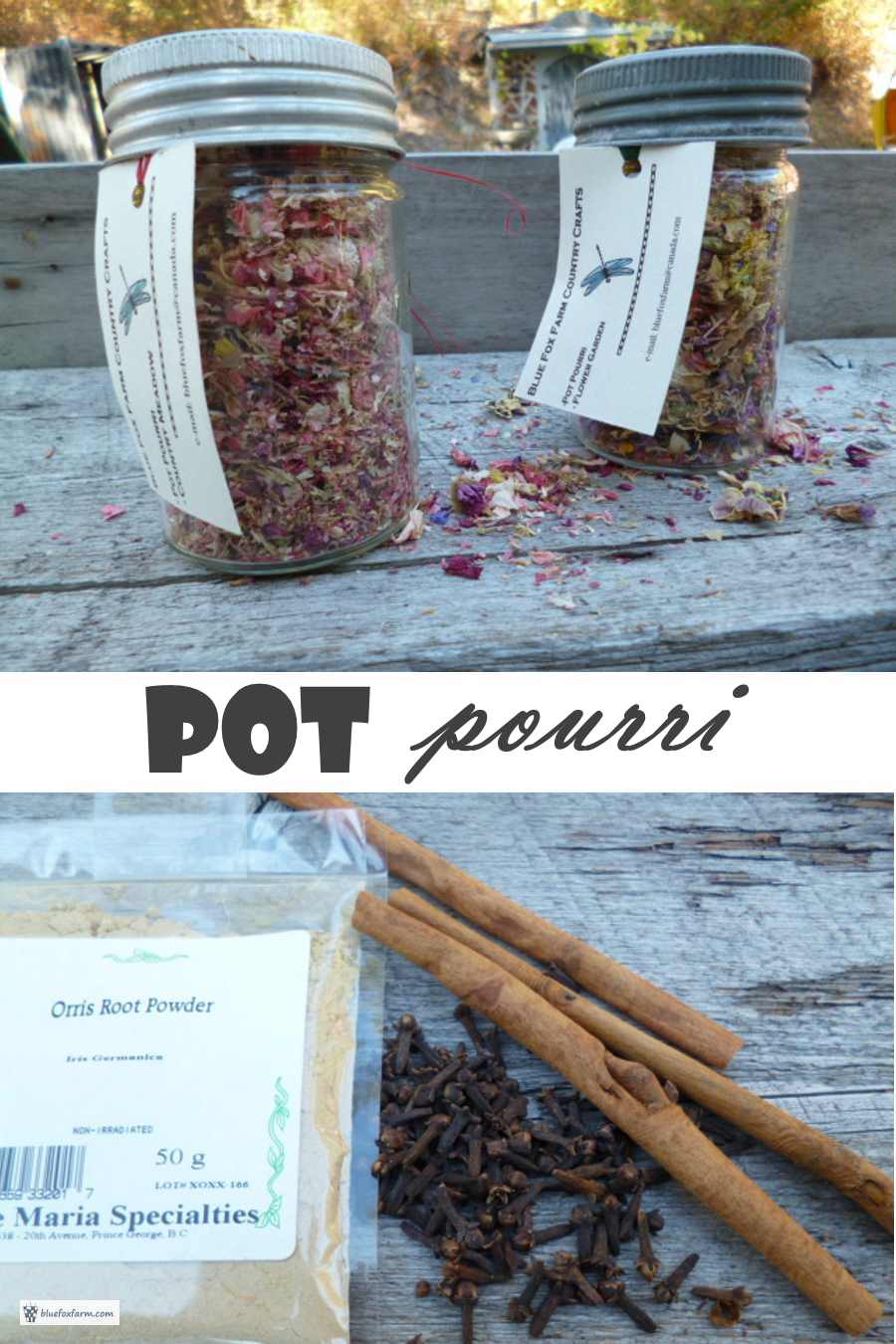 PotPourri fragrant flowers, scented with essential oils