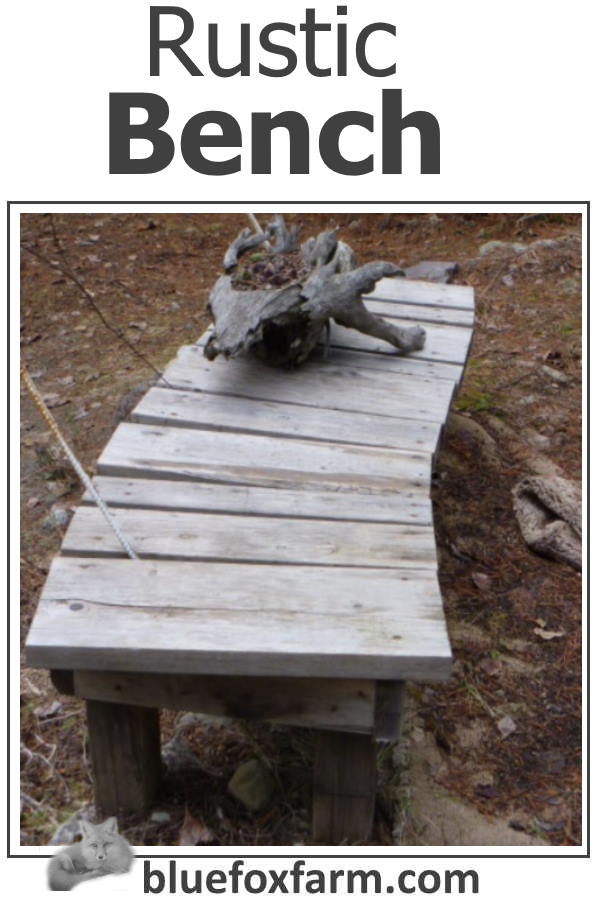A Rustic Bench in just the right spot will be a regular stopping point in your garden; enjoy the songs of birds, buzzing bees and flitting butterflies from your twig and barnboard seat...