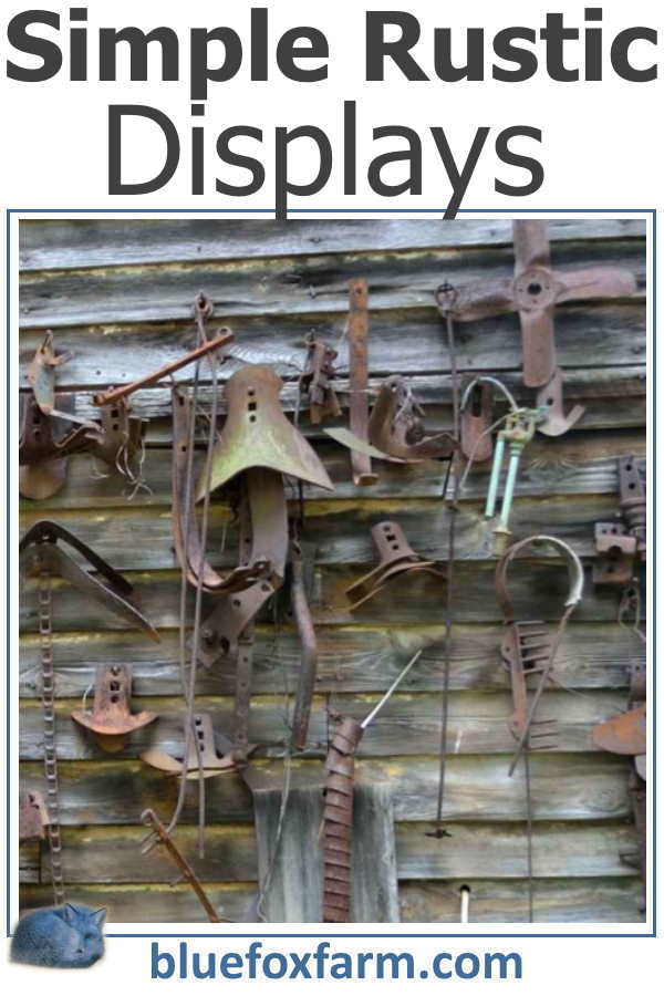 Simple Rustic Displays