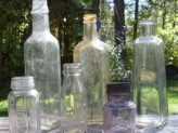 Antique Glass Bottles