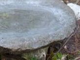 Hypertufa Bird Bath