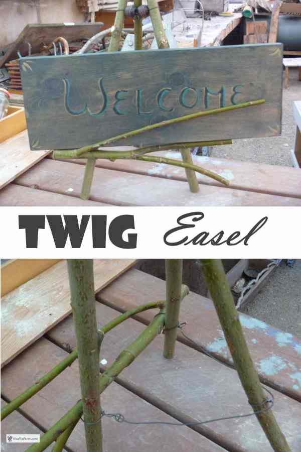 Twig Easel