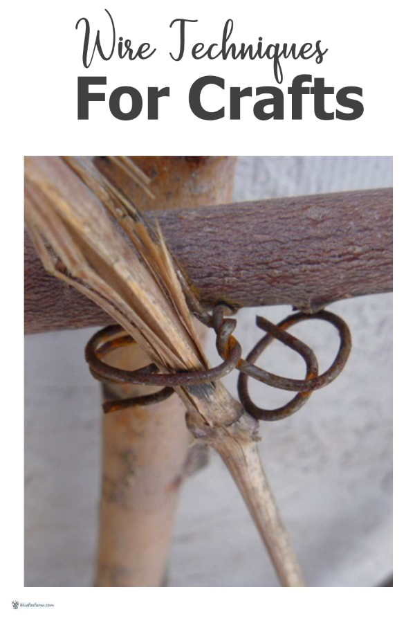 Wire Techniques for Crafts; the basics for attaching pieces together, the best kinds of wire to use and how to actually do it...